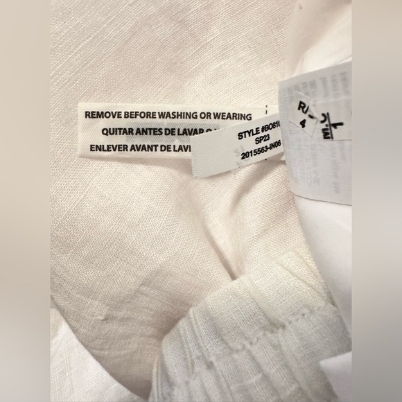 J. Crew | Wide-Leg Seaside Linen Pants (L) - Picture 5 of 5